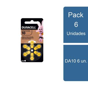 Pack 6 Pilas Audiología DA10 6 un. Energizer